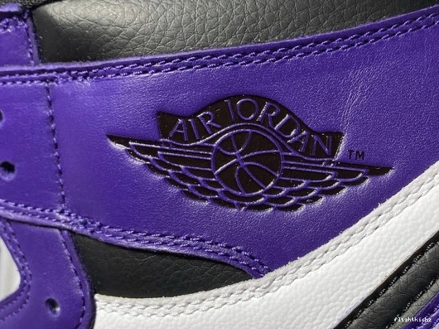 Court Purple Jordan High 555088-500 1 Air OG 0902